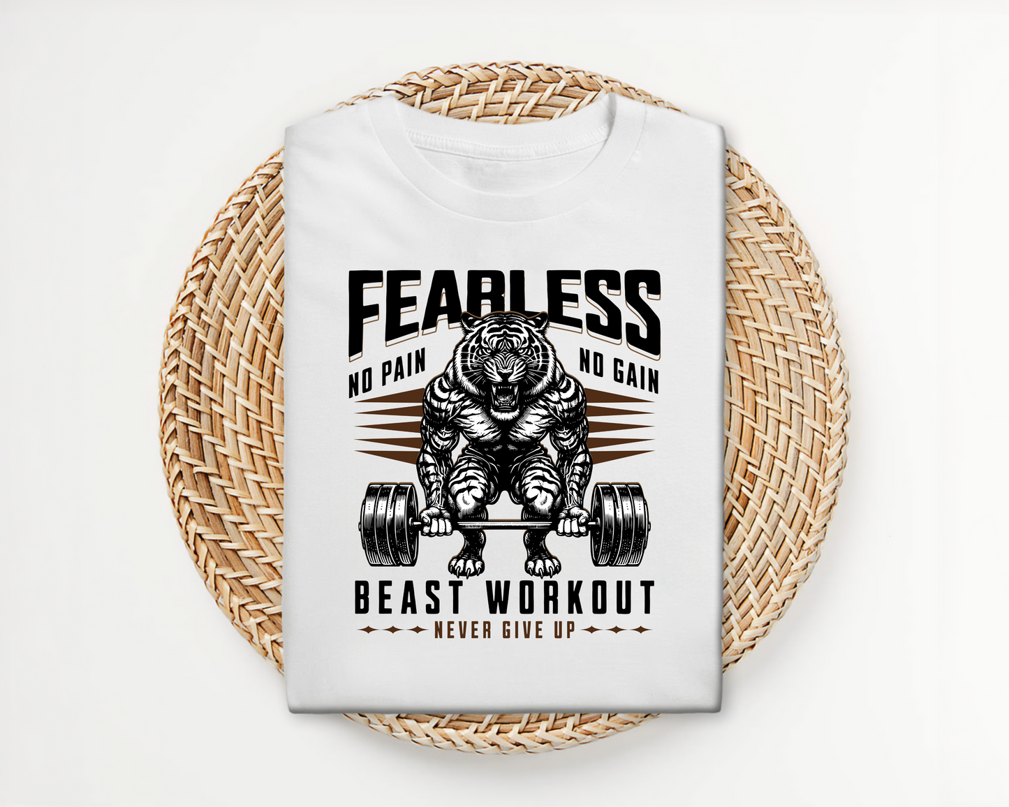Fearless Beast Workout T-shirt