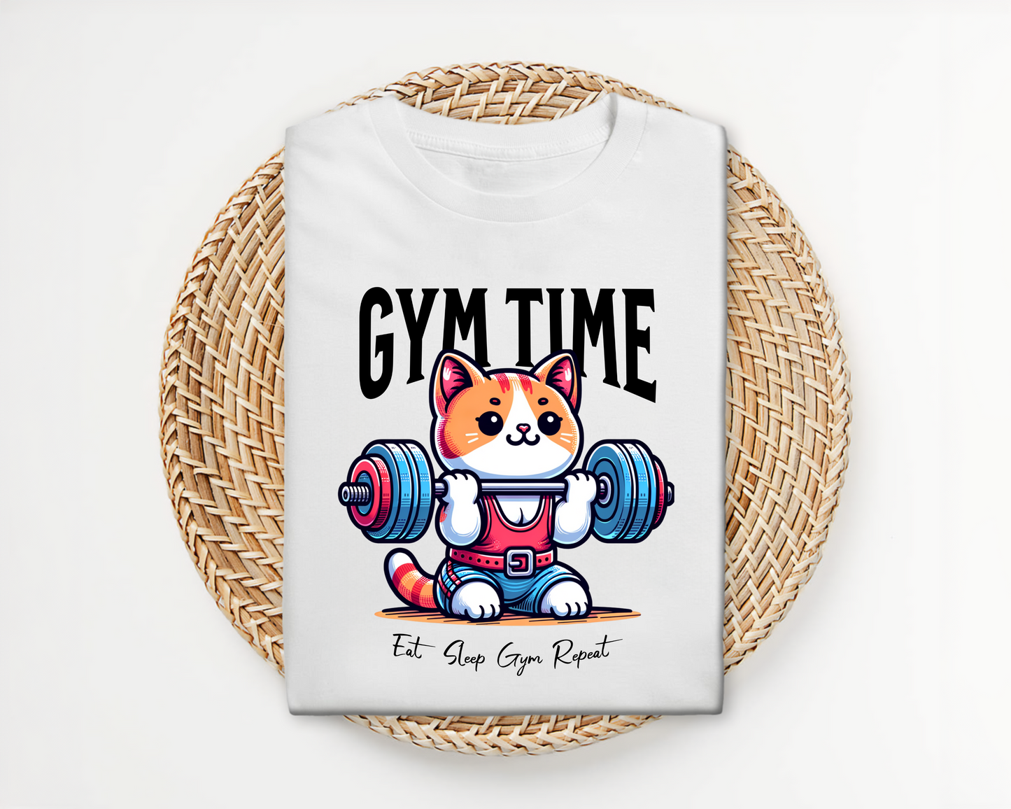 Gym Time CAT T-shirt