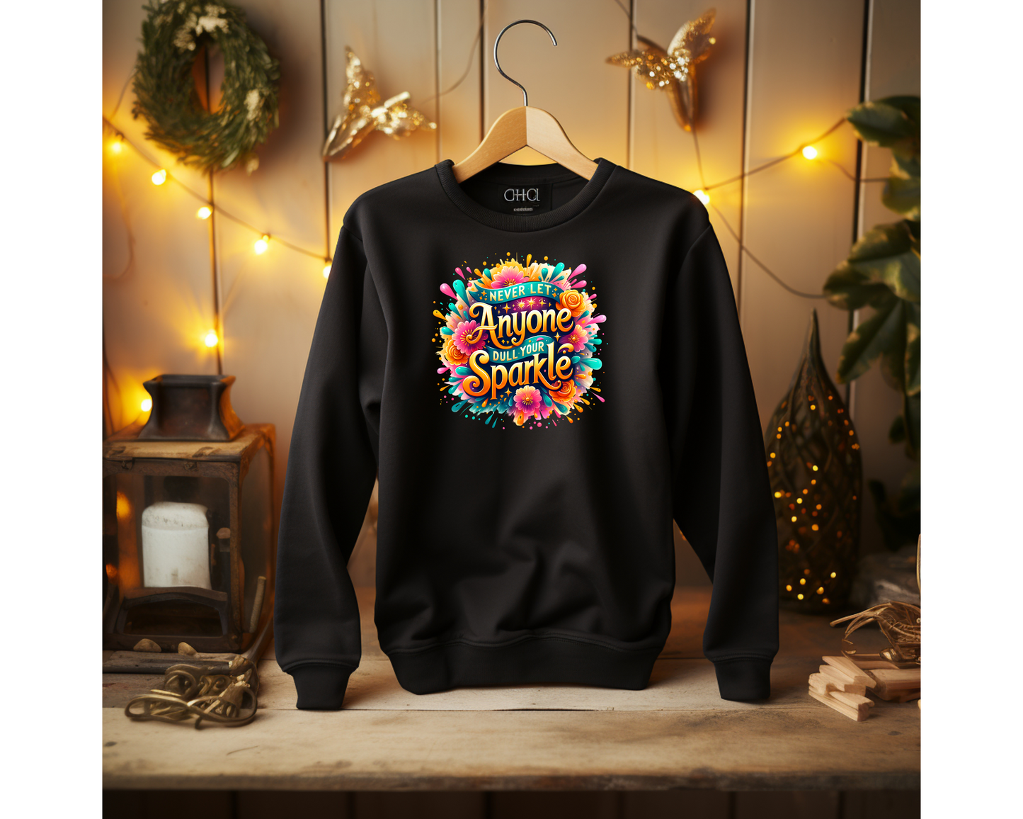 Anyone Sparkle Sweatshirt