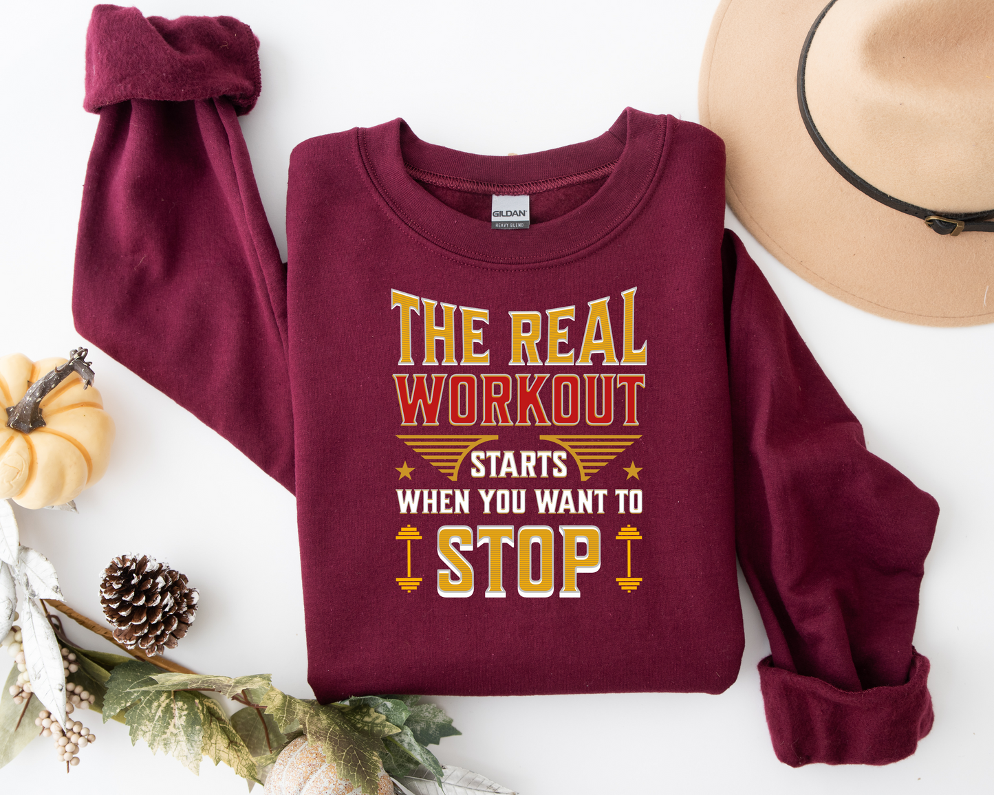 The Real Workout Sweatshirt