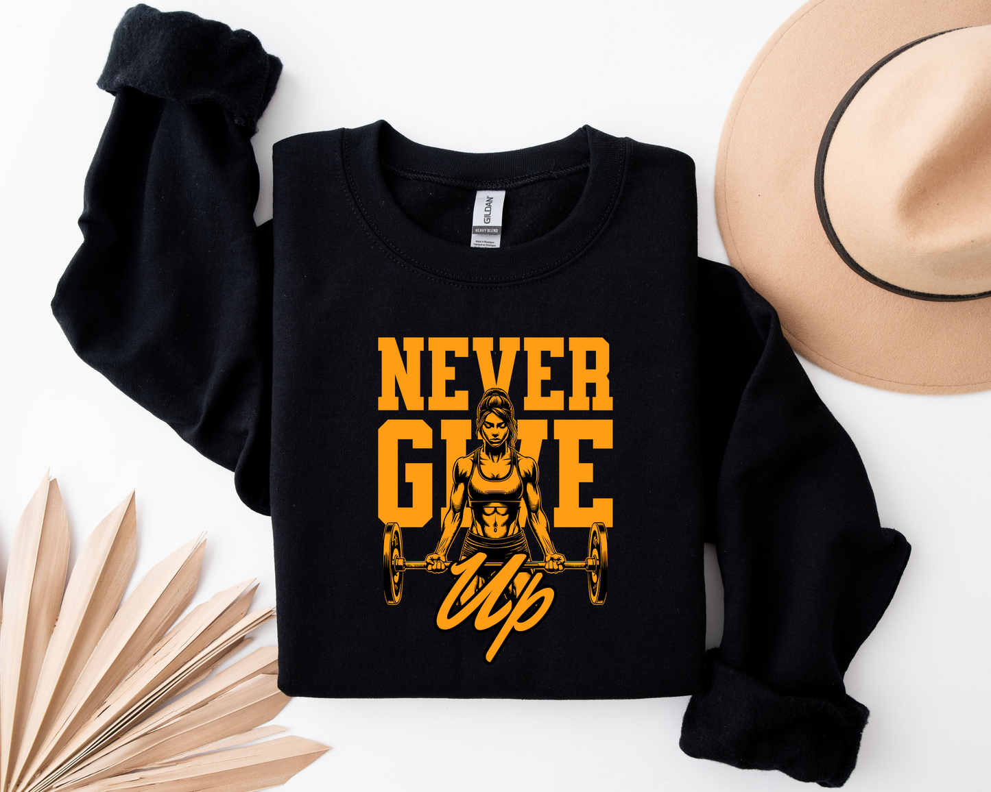 Never Give up Sweatshirt