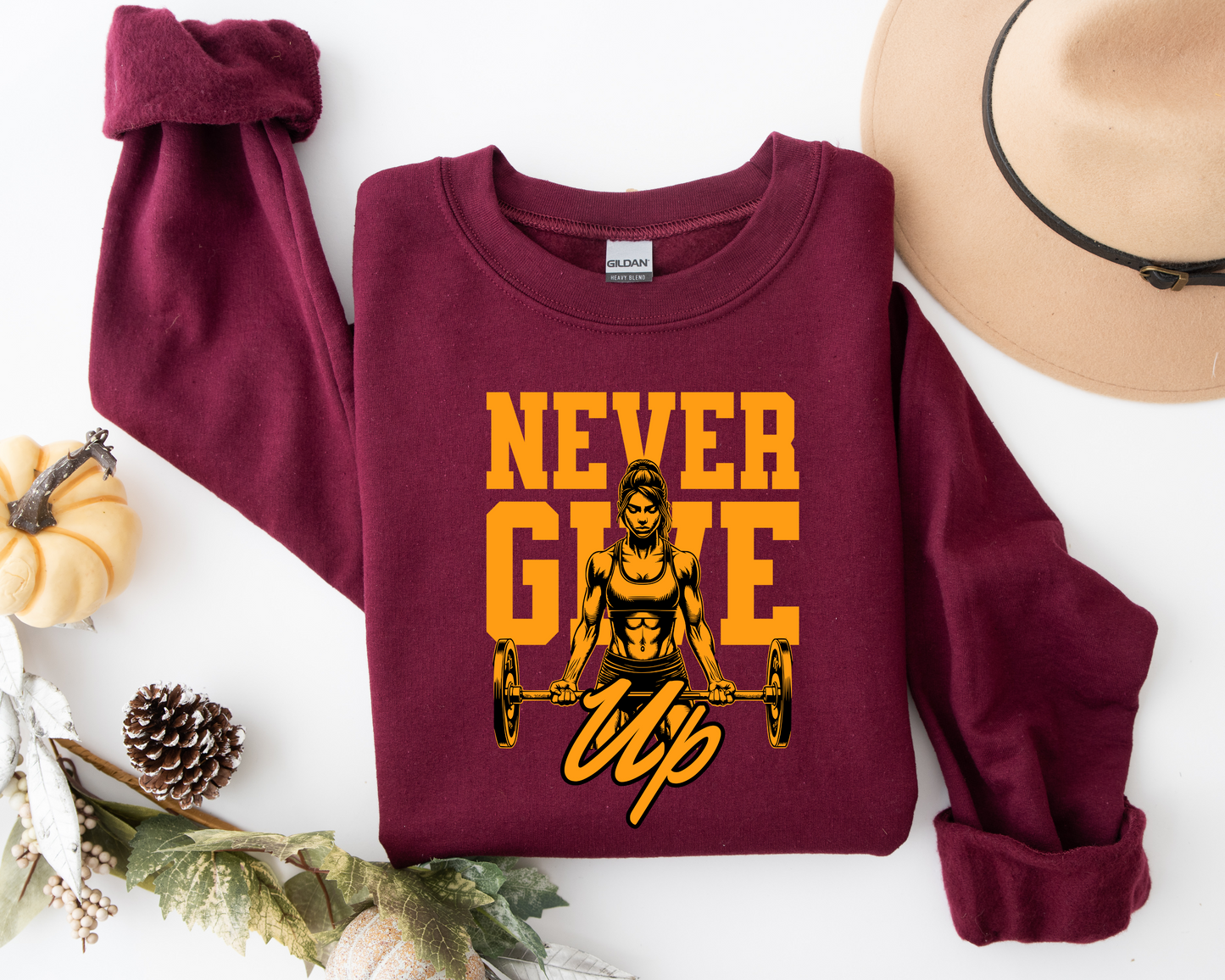 Never Give up Sweatshirt