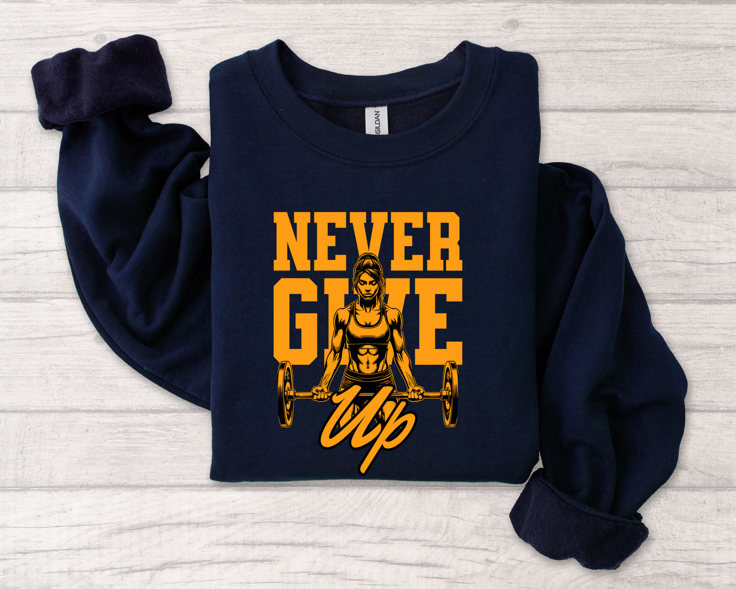 Never Give up Sweatshirt