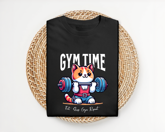 Gym Time CAT T-shirt